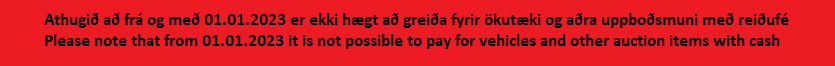 Reiðufé